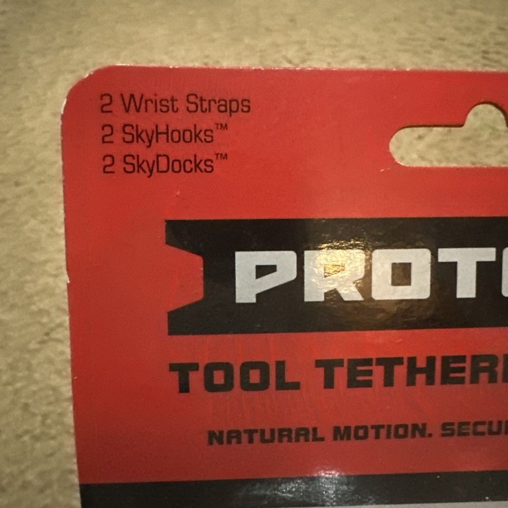 Stanley Proto Skyhook JPS2 Tool Tethering System 2 Skydock 2 Wrist Strap 2 hooks