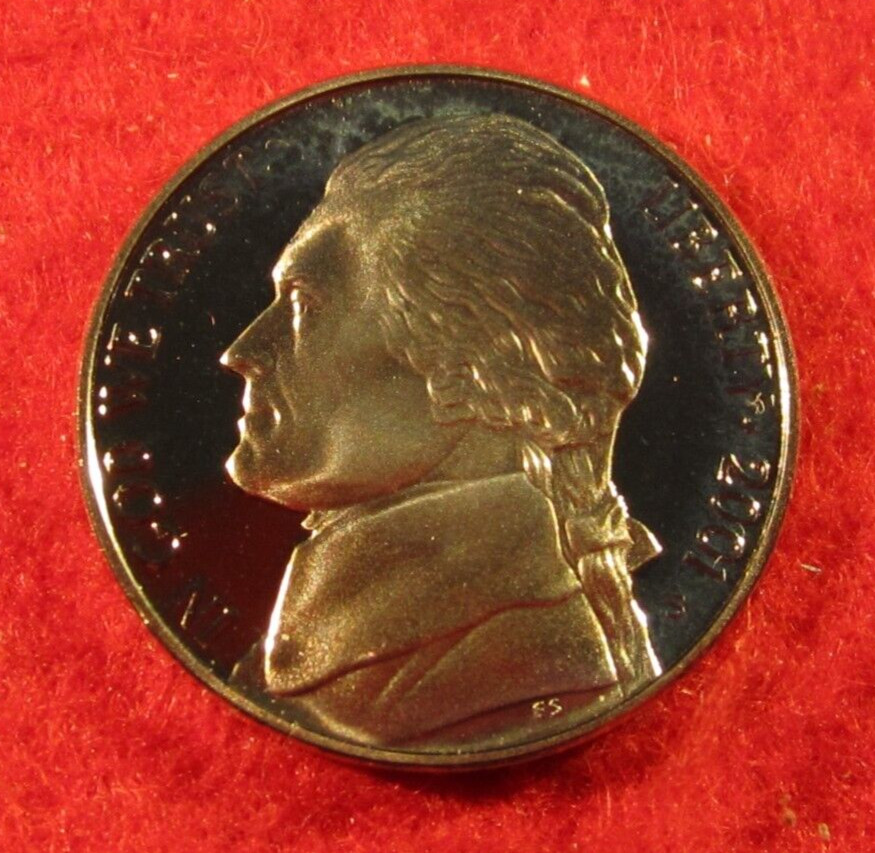 2001 S San Francisco Proof Jefferson Nickel - Uncirculated