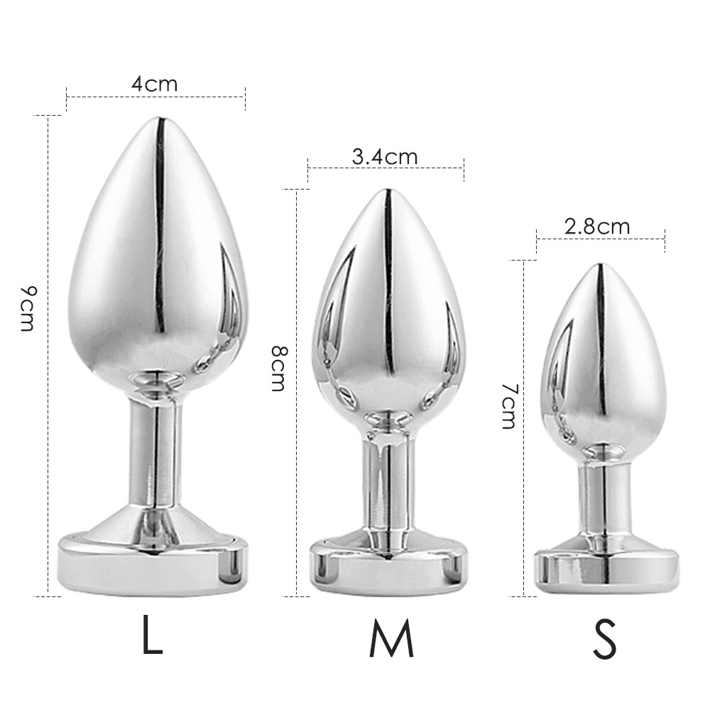 L.E.D Light Up Butt Plug (3 Sparkling Patterns) Anal Booty Late Night Light Show