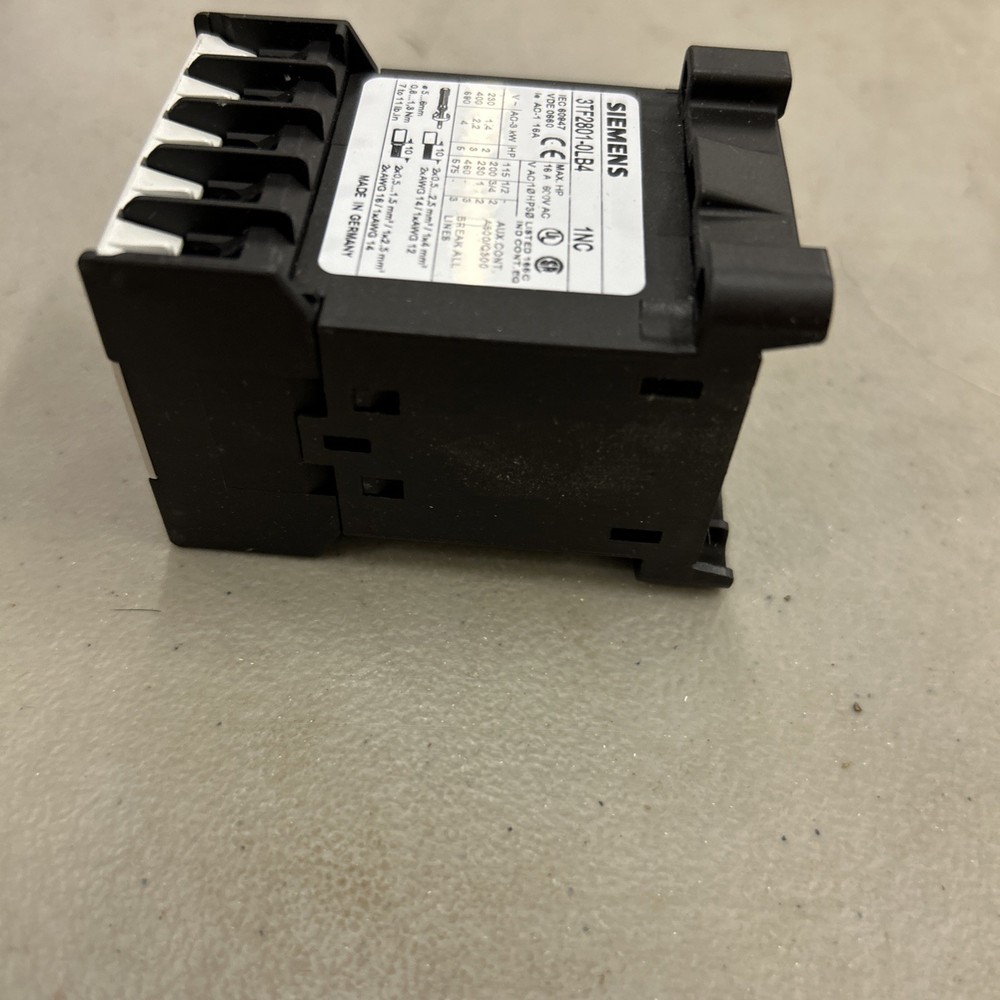 Siemens Contactor 3TF2801-0LB4