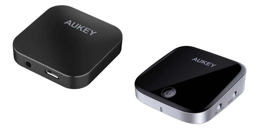 AUKEY 2-in-1 Wireless Bluetooth Transmitter & Receivers (BR-02) NEW SEALED