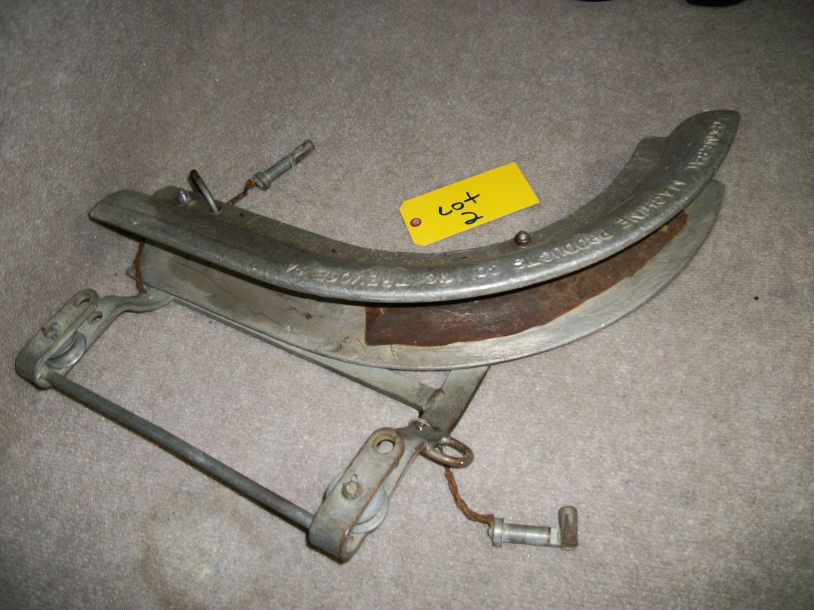 general machine products GMP heavy duty 2" cable guide chute