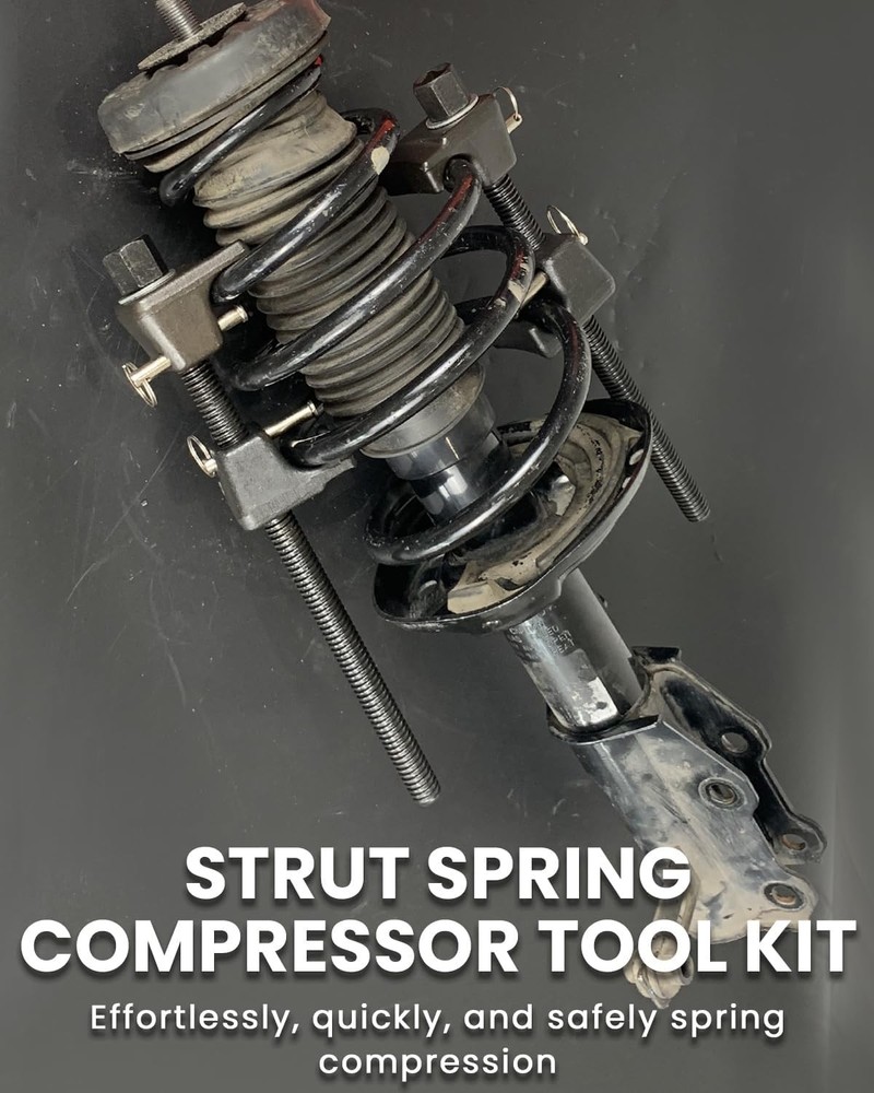 Macpherson Strut Spring Compressor Tool, 2PCS Heavy Duty Coil Spring Compress...