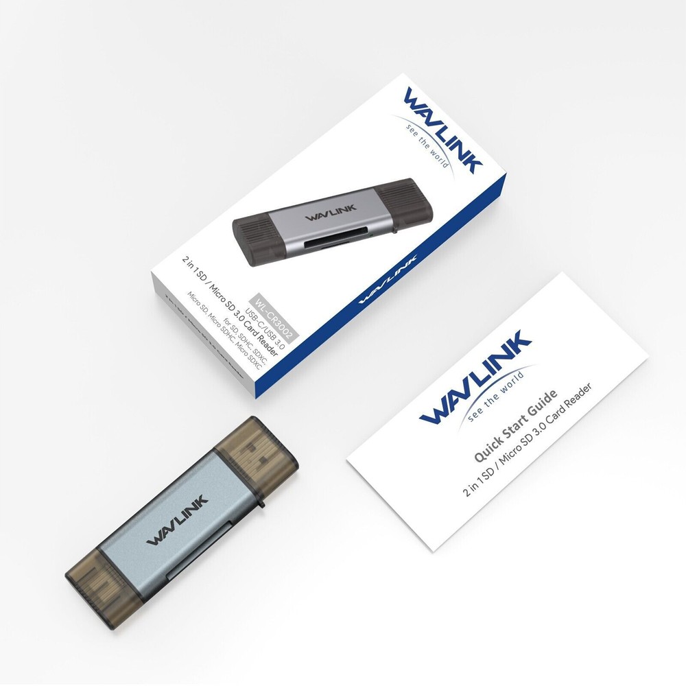 USB-C USB-A Card Reader Writer Memory OTG Adapter For SD SDXC SDHC MMC TF Micro