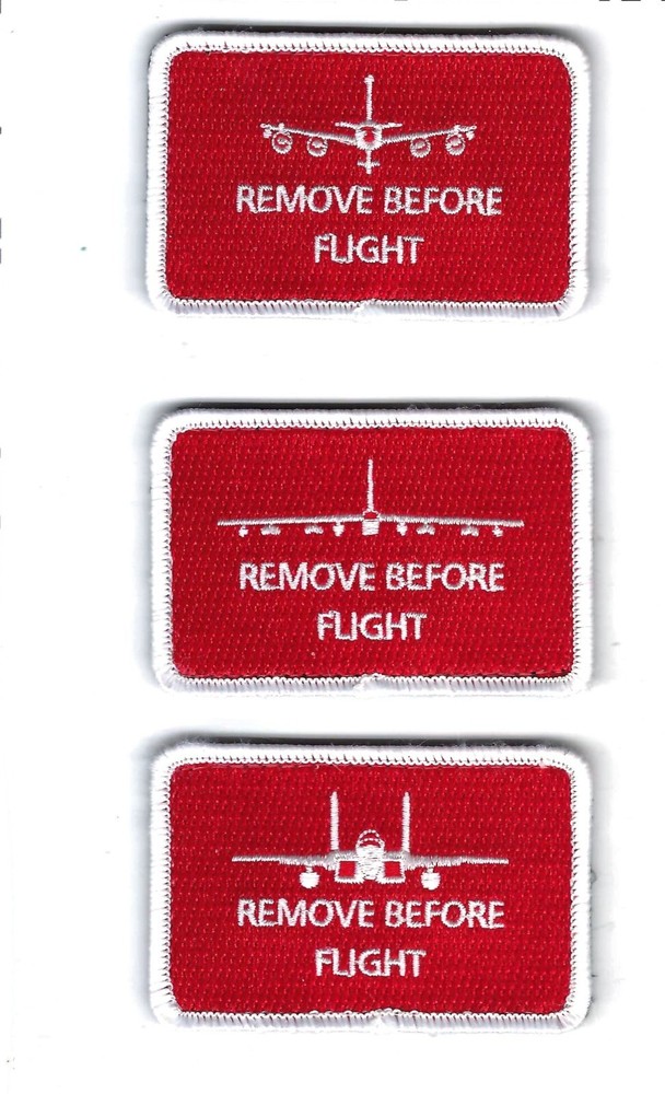 PATCH USAF 362nd TRAINING SQ REMOVE BEFORE FLIGHT SET         DB-15
