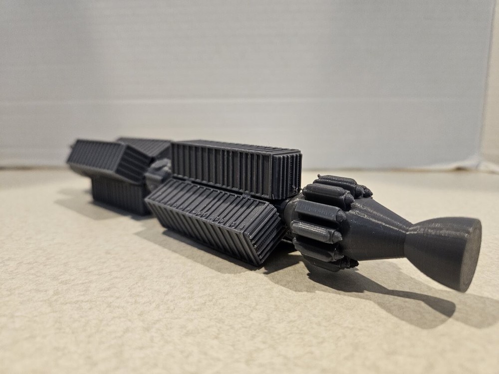 3d Printed 10in C-BSG Colonial Movers Frighter