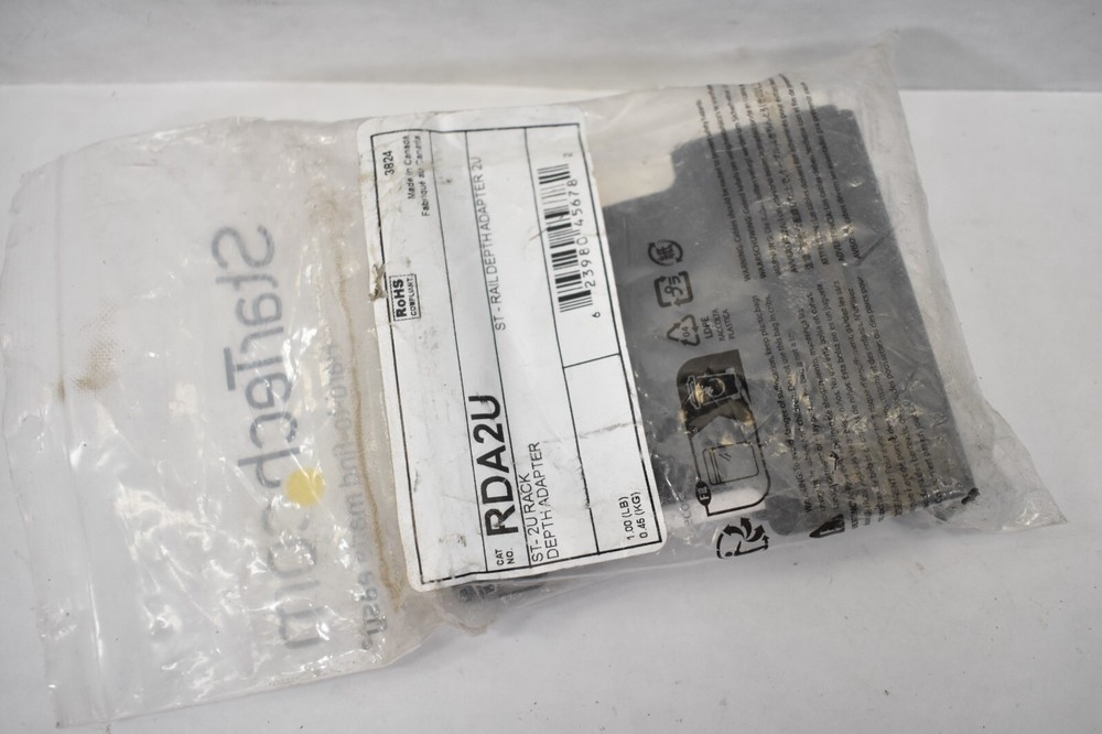 StarTech RDA2U Rail Depth Adapter Kit For Server Rack Cable Management Tool