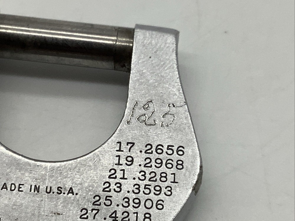 Starrett T232 Micrometer USA