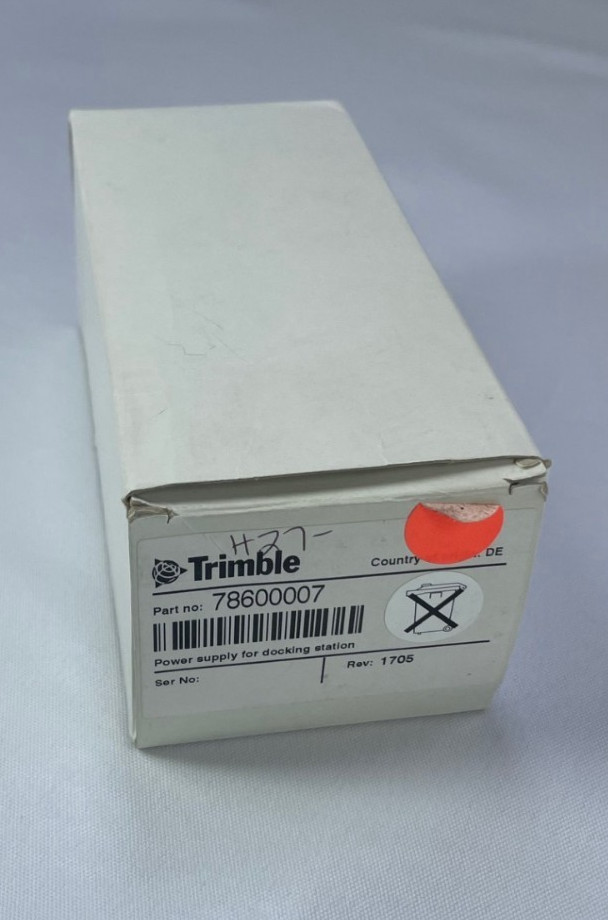OEM TRIMBLE POWER SUPPLY FOR DOCKING STATION # 78600007