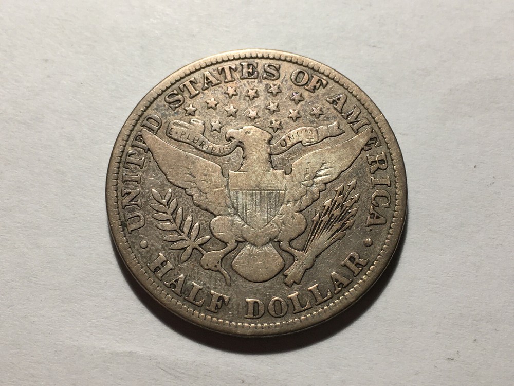 1909 Nice Fine Condition Barber Half Dollar Very Nice!!