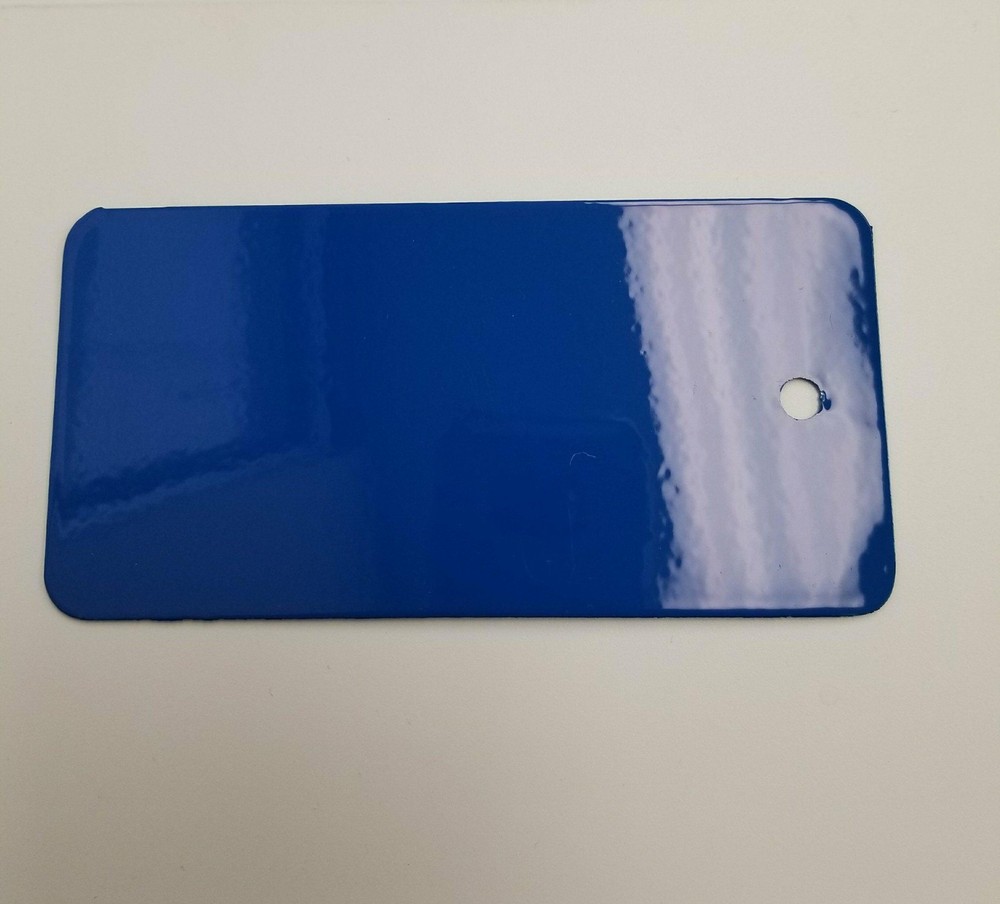 Mercury Blue Polyester Powder Coating 90% Gloss /1LB