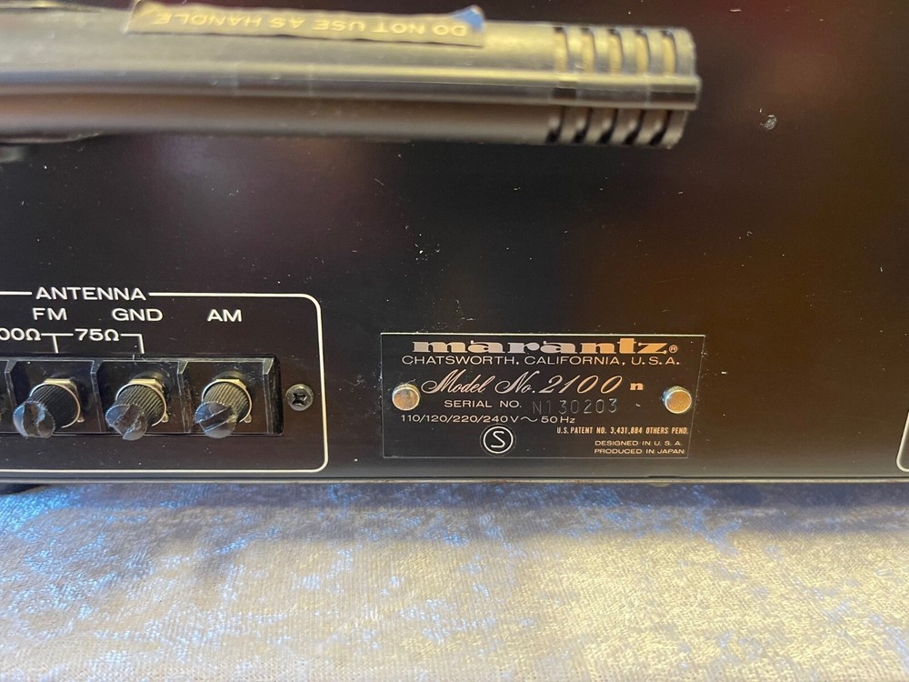 Marantz 2100 Tuner