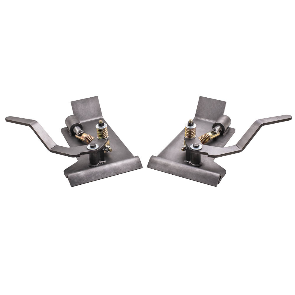 Skid Steer Quick Tach Conversion Adapter For Latch Box Weld On QTK Silver