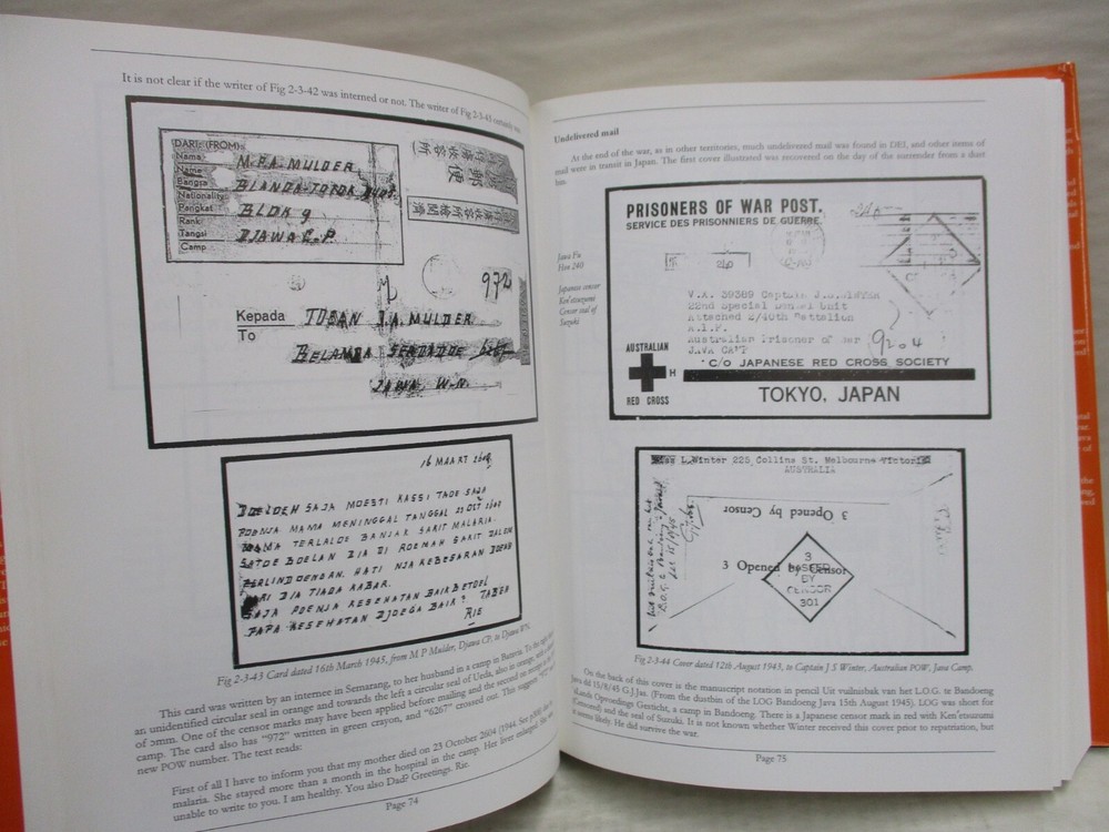 Postal History Prisoners of War & Civilian Internees East Asia during WWII Vol 2