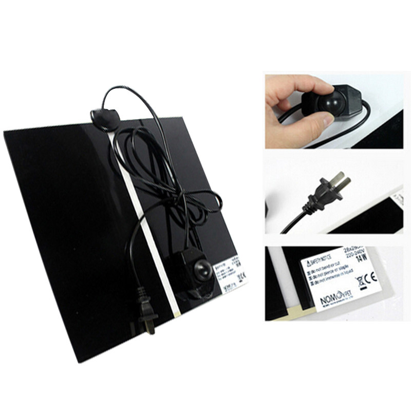 Pet Reptile Heater Under Tank Heating Pad Aquarium Warming Heat Lizard Mat 110V