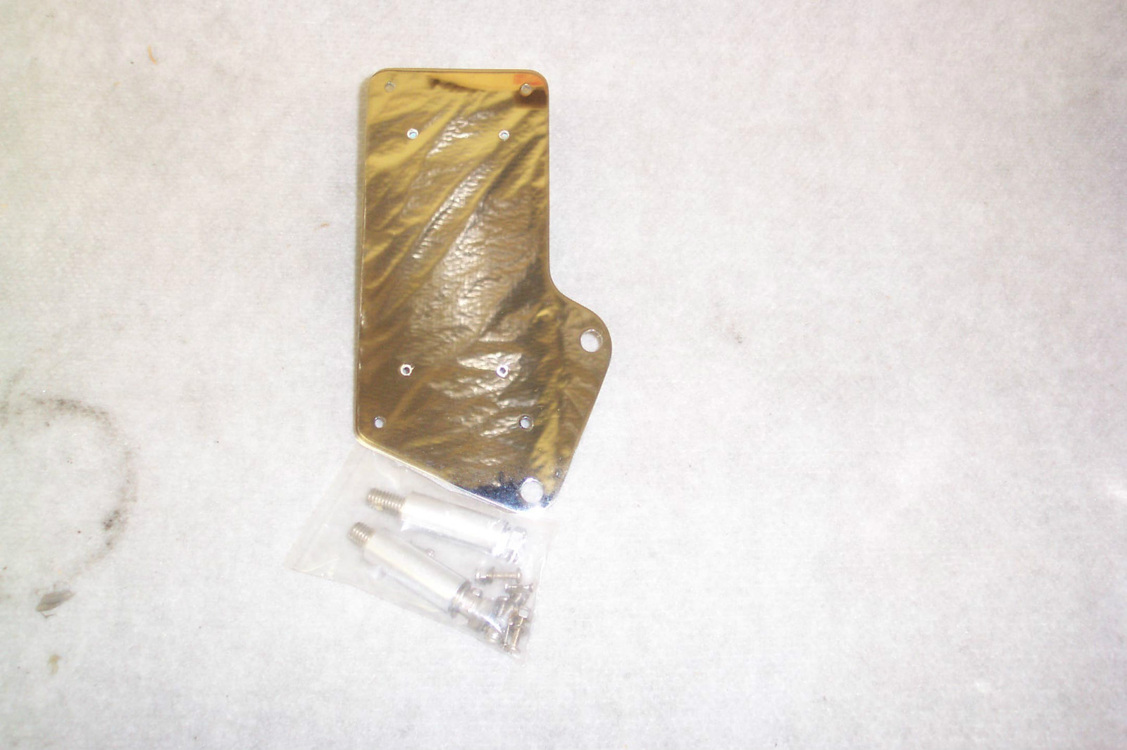 Msd Marine 6ML Cylinder Head Mount Plate Polished SS with Hardware For 7/16 Hole