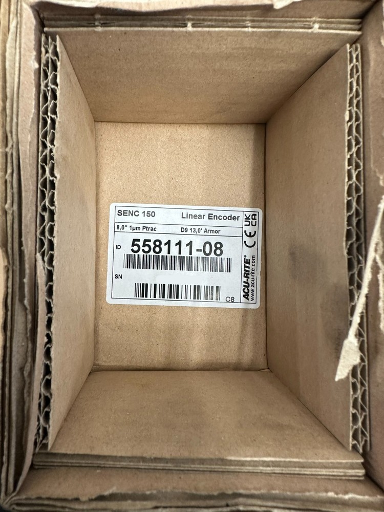 Linear Encoder / Scale: Acu-Rite SENC 150, 1um Resolution, 8" Measuring Length