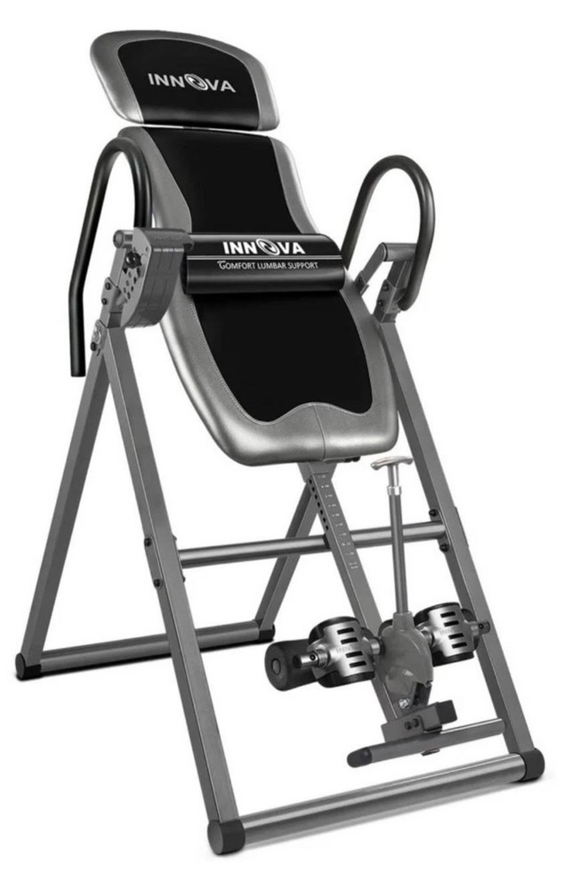 Innova Inversion Table with Air Lumbar Support - Adjustable & Ergonomic Design