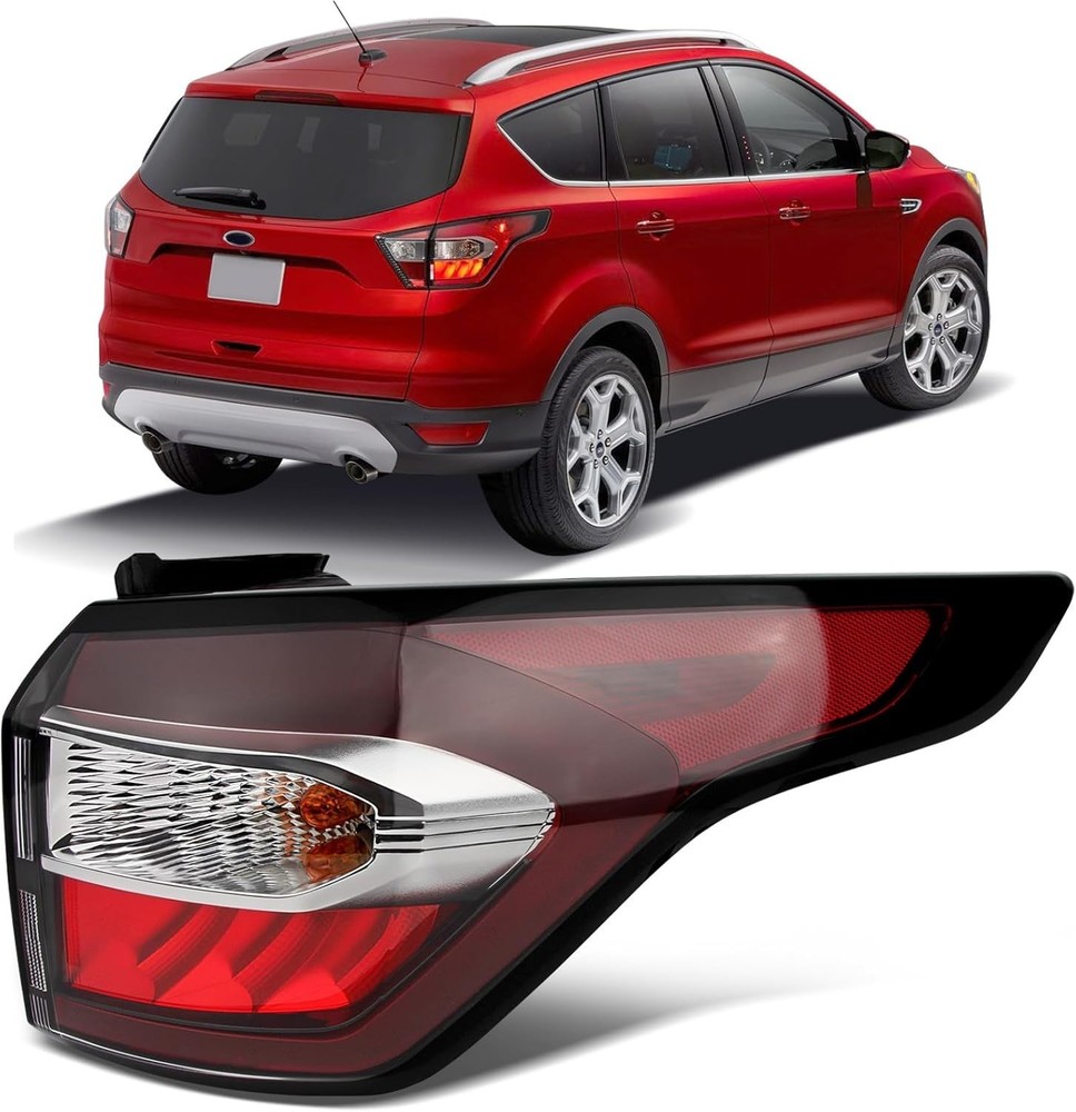 Right Tail Light Assembly  Compatible With 2017 2018 Ford  Escape Kuga