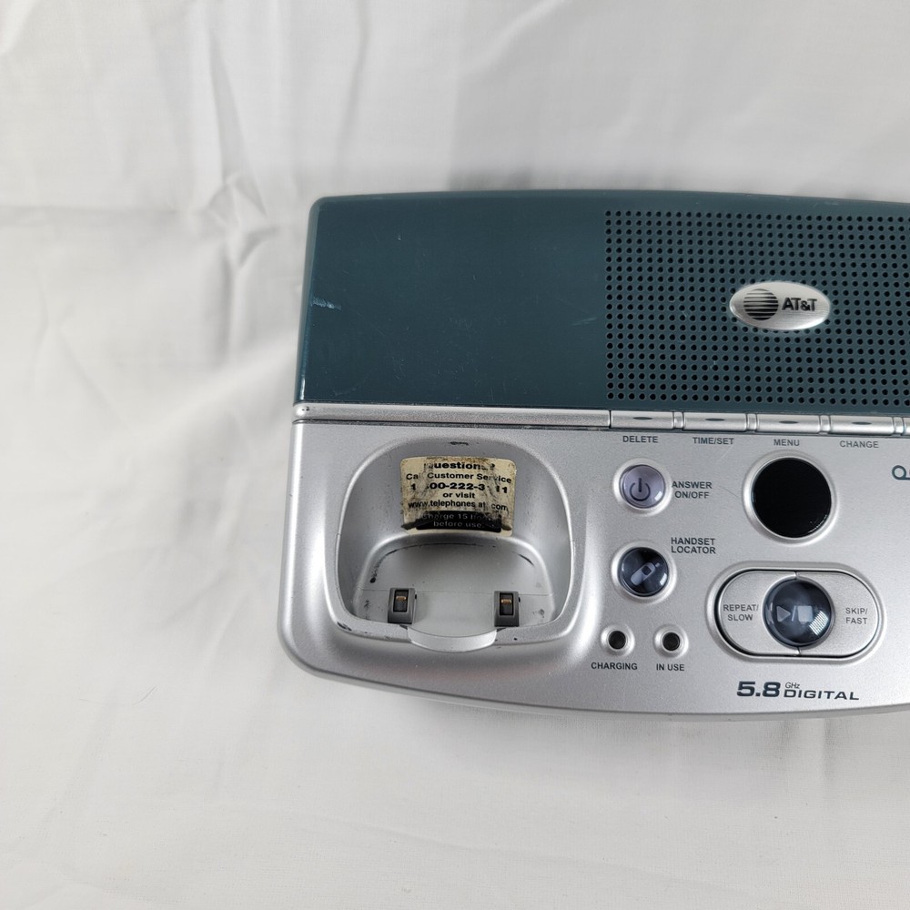 AT&T 5.8 ghz Cordless Phone Handset Base for e5600 e5630 e5633 e5634b e560-1