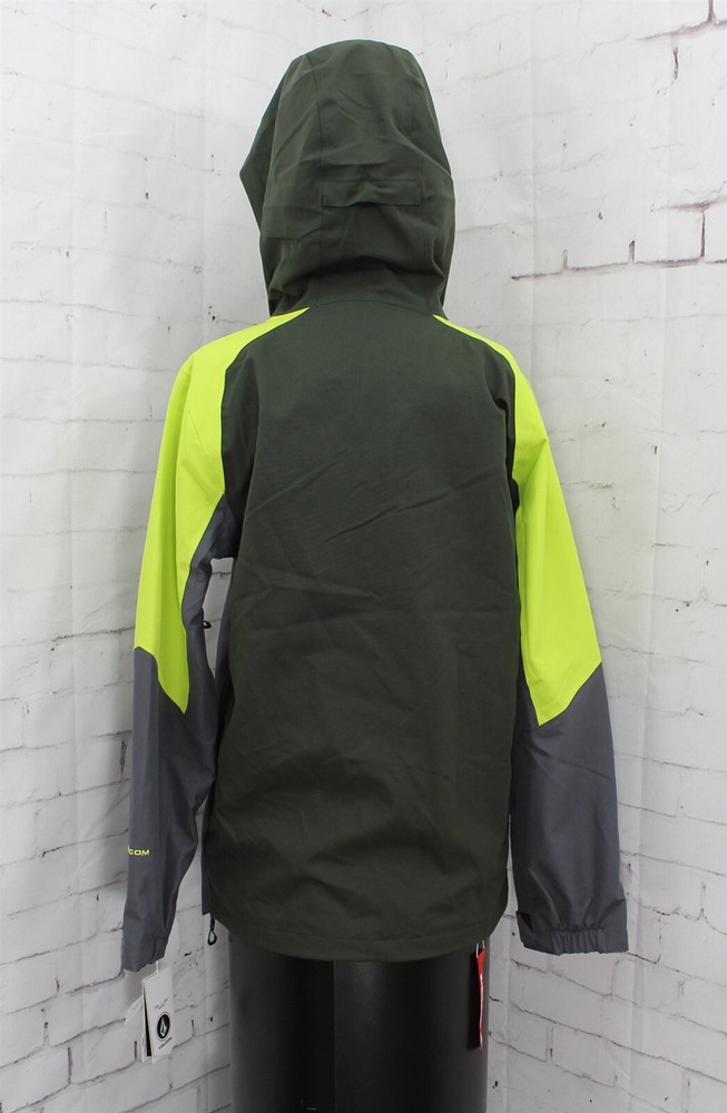 Volcom Brighton Pullover Snowboard Jacket, Men's Small Dark Grey