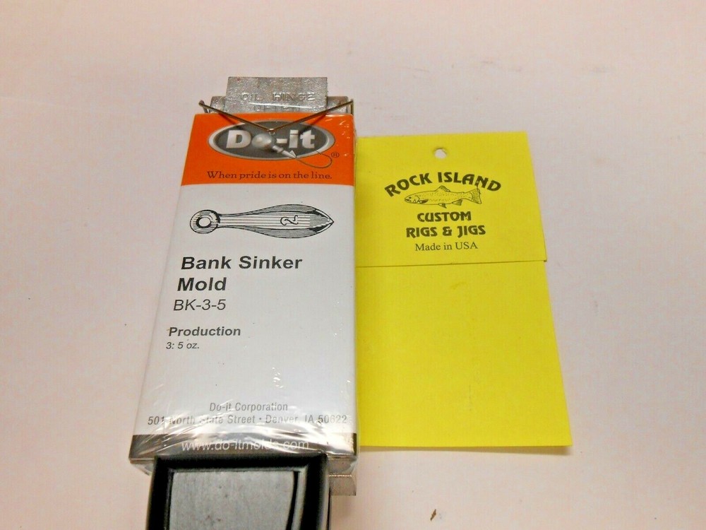1109 Do-It Bank Sinker Mold 5 oz