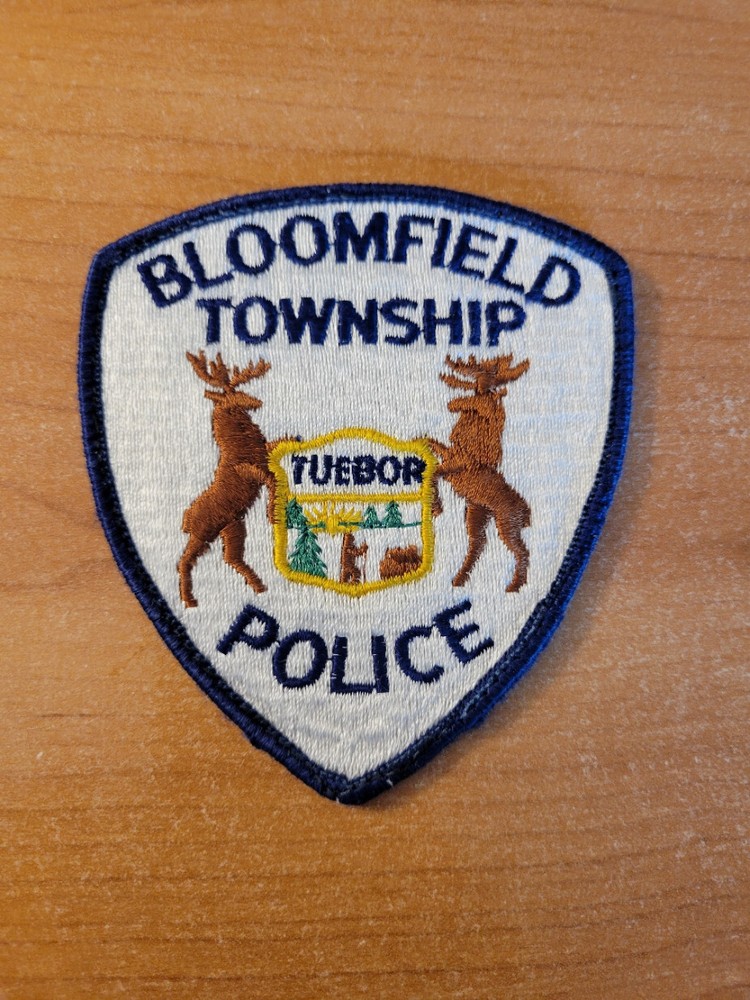 Bloomfield MI Police Patch