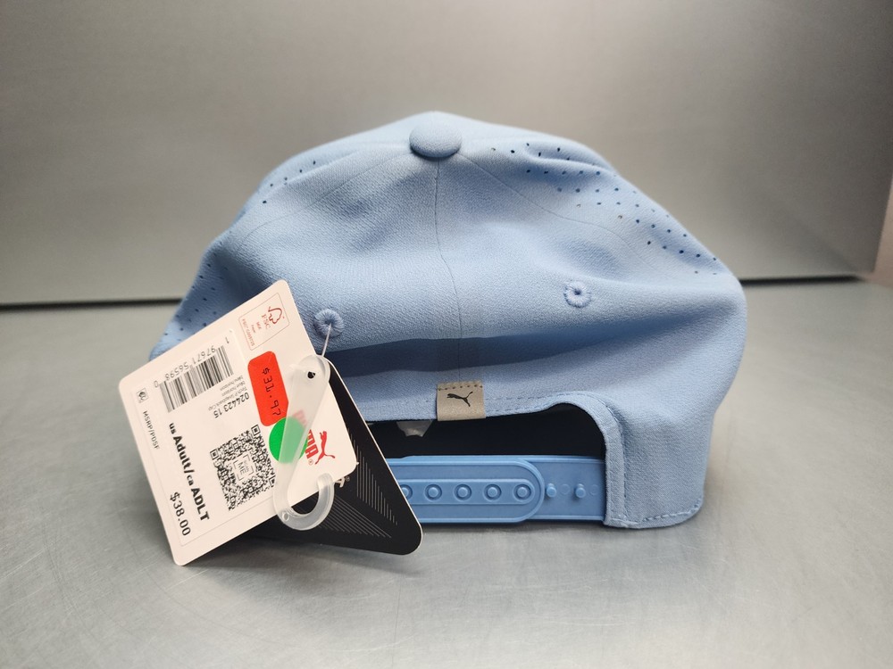 New Puma Golf Tech P Snapback Cap Hat Adjustable Snapback Vented Flex Delta