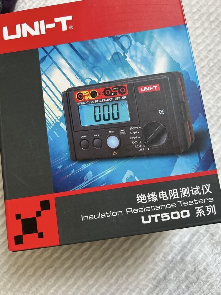 Insulation Tester Resistance UT502A Insulation Resistance Meter Multimeter Voltm