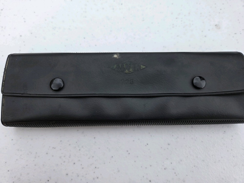 Vintage Alvin & Charvoz Drafting Compass Set - Precision Instruments with Case