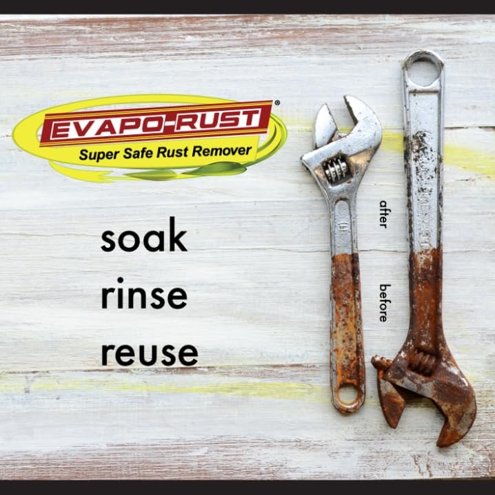 Rust Remover Gel for Vertical Surfaces – 8 Fl Oz Effective Solution