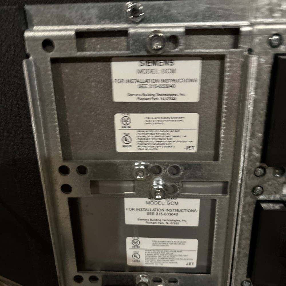 SIEMENS CAB2-BD Fire Alarm System!