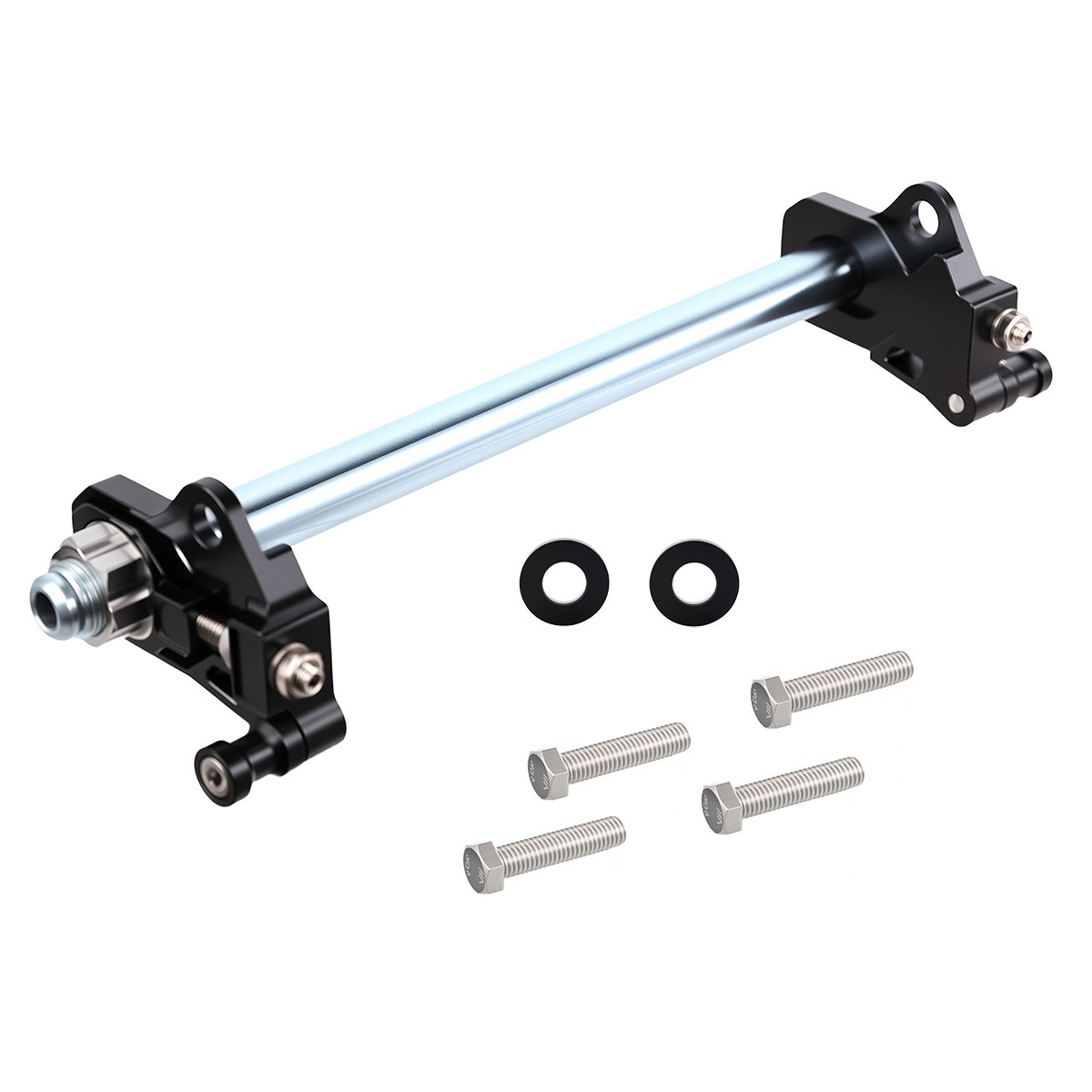 Motorcycle Rear Axle Adjuster Kit For Harley Street Glide Road King FLHR 2009-UP