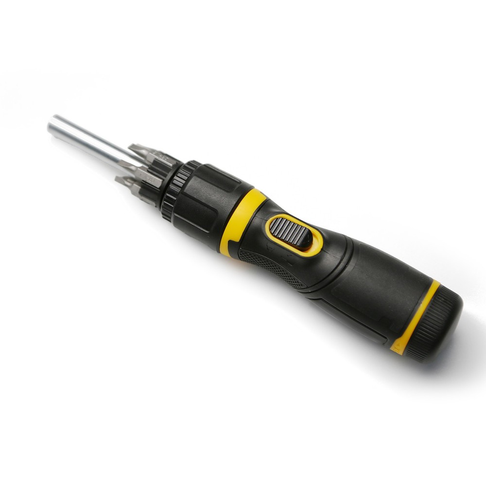 TMAX 13-in-1 Ratcheting Multitool Screwdriver Set, Adjustable Angle Handle