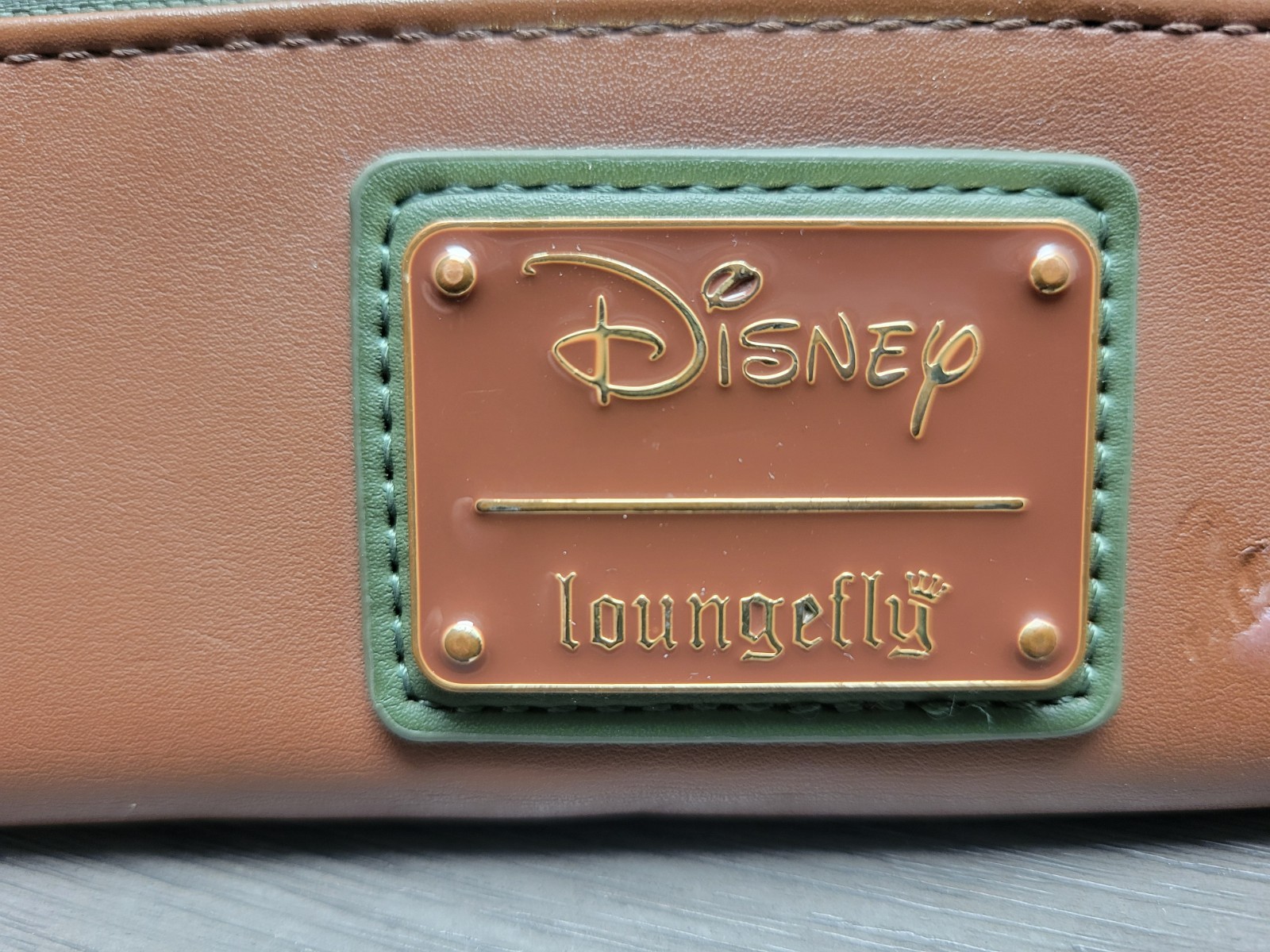 Loungefly Disney Lion King Hakuna Matata Wallet Brown Faux Leather Zip