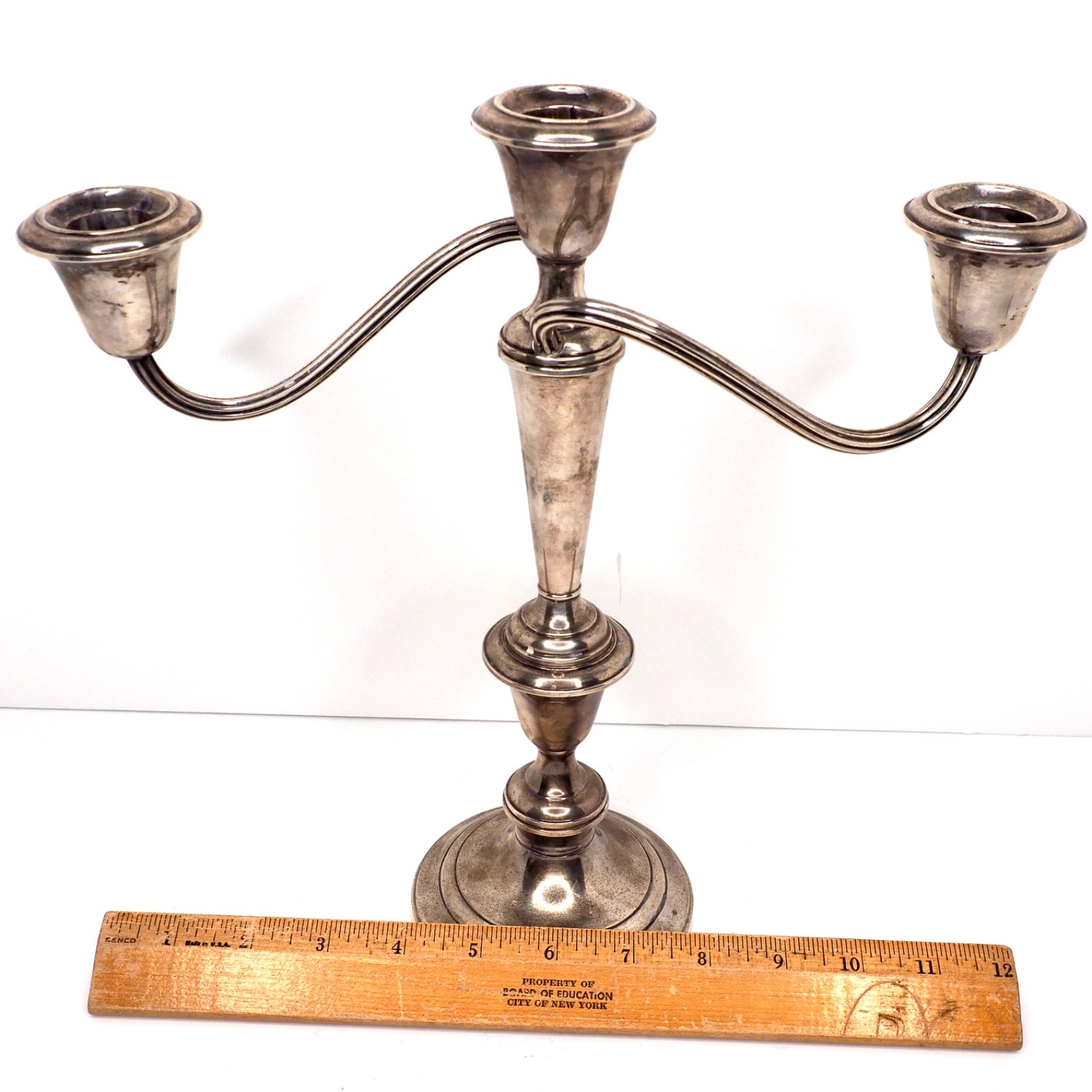 Sterling Silver Vintage Gorham Candelabra Candle Holder 808/1 $SILVER$ ~836g~