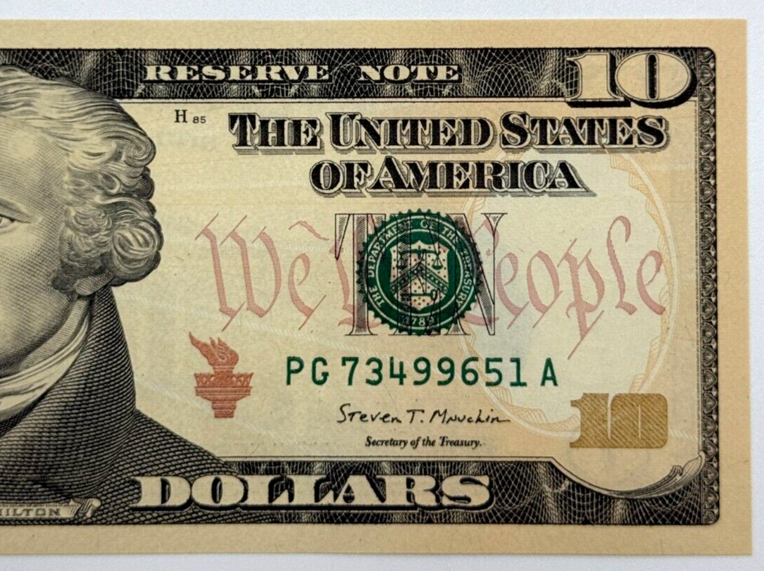 NEW Uncirculated TEN Dollar Bills SERIES 2017A $10 Sequential Notes Lot of 20