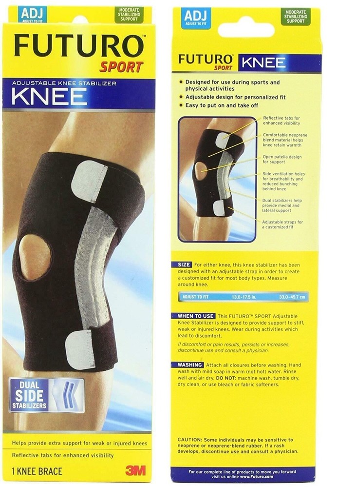 FUTURO Adjustable Knee Stabilizer, 1 Count, knee brace
