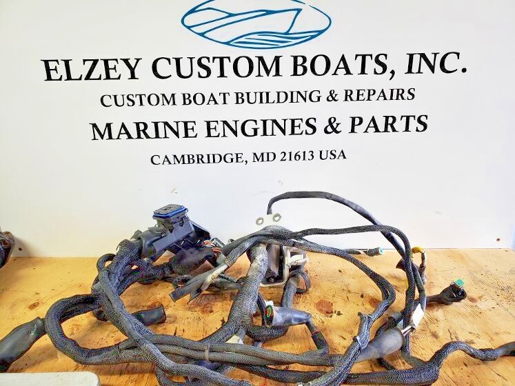 Marine Caterpillar C12 Engine Complete Wire Harness