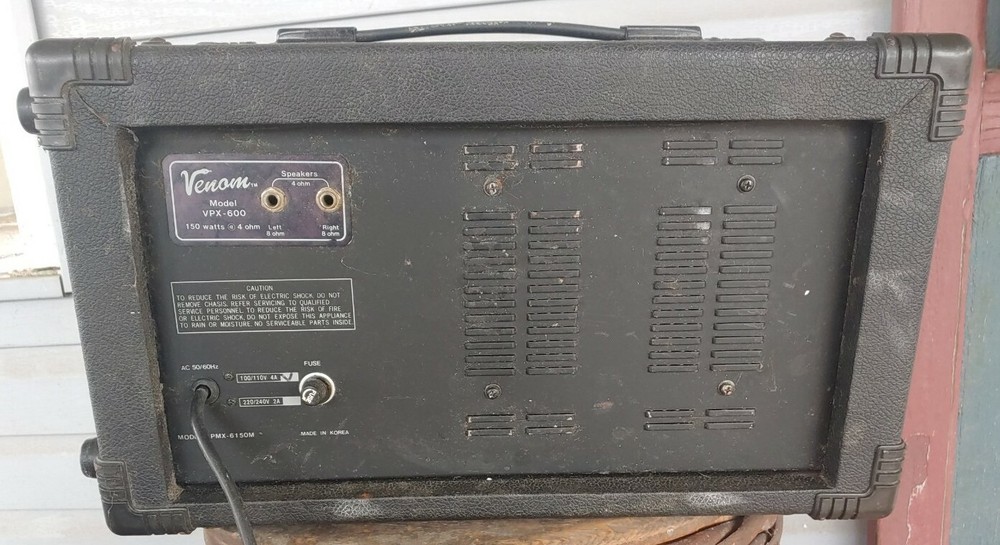 Venom Vpx-600 Power Mixer Amplifier