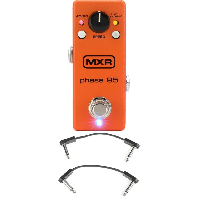 MXR M290 Mini Phase 95 Pedal with EBS Patch Cables