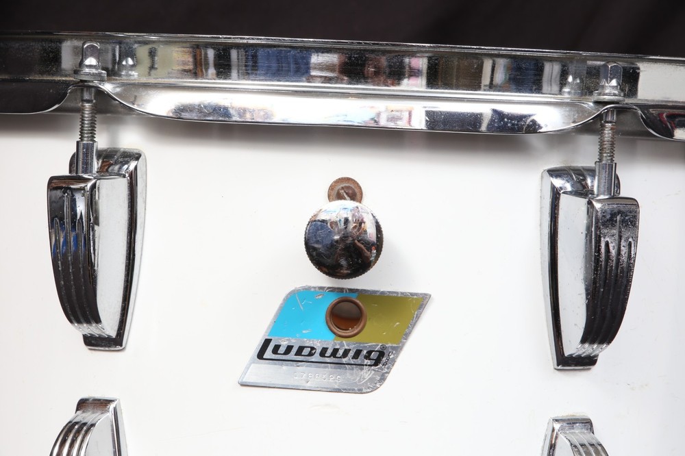 1970's Ludwig 12" Tom - White Cortex