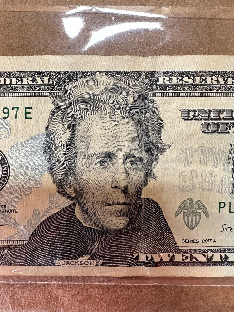 $20 BILL INK ERROR ON NUMBER “3” RARE
