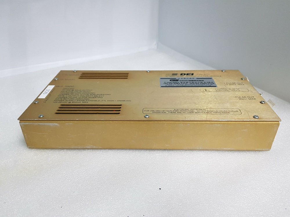 DEI PVM-4210, +/- 950V DUAL OUTPUT PULSER MODULE