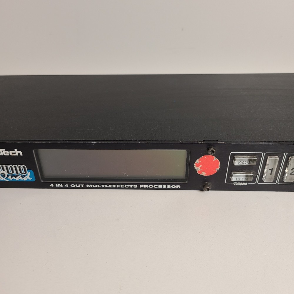 Digitech Studio Quad 4 In 4 Out Multi-Effects Processor no Power Supply