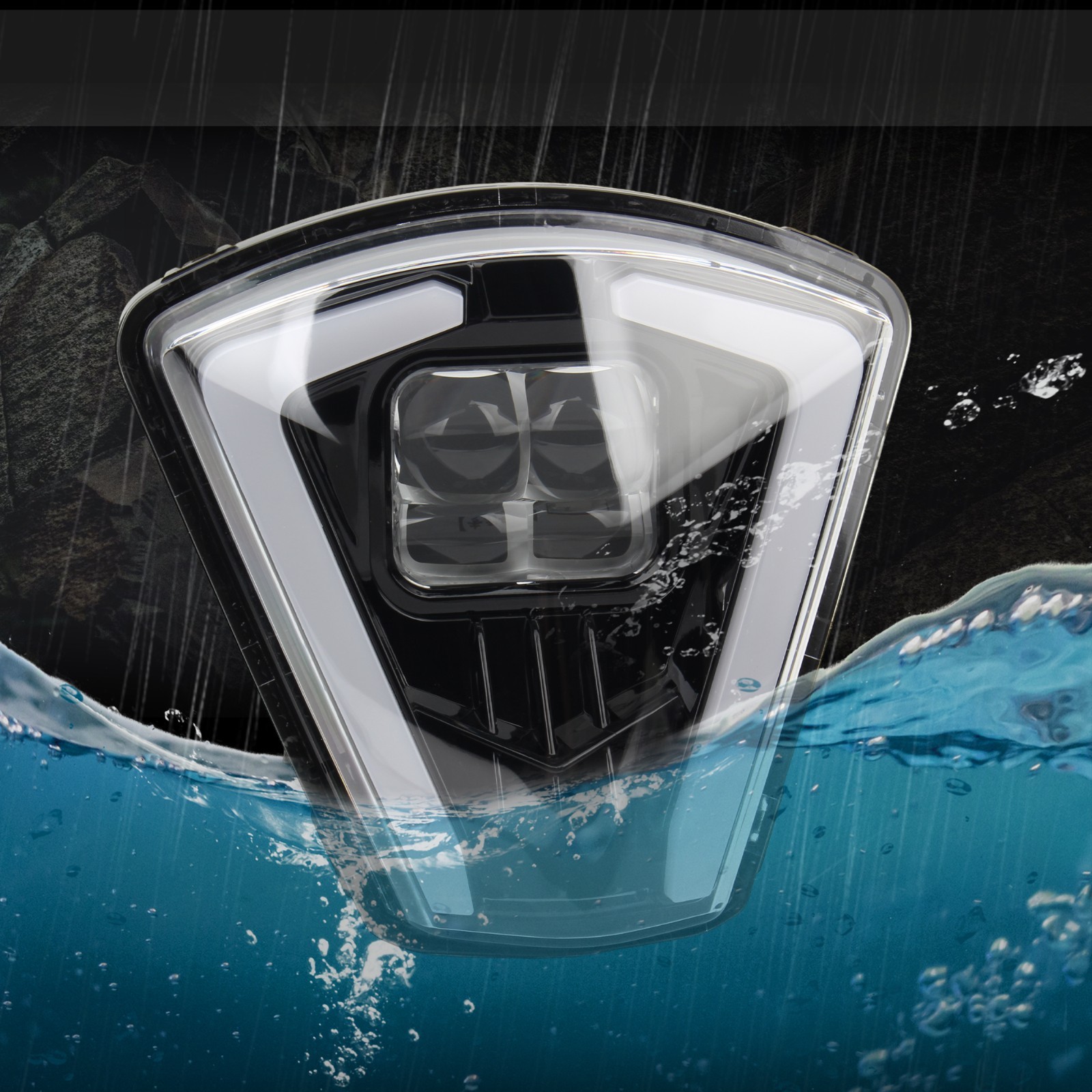 Motorcycle Headlamp Core For GASGAS EX EC 2024 2025 Motocross Headlight Parts