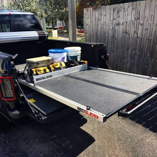 Bedbin Truck Bed Organizer, Storage Bin Insert, Separate Silver Deck Divider
