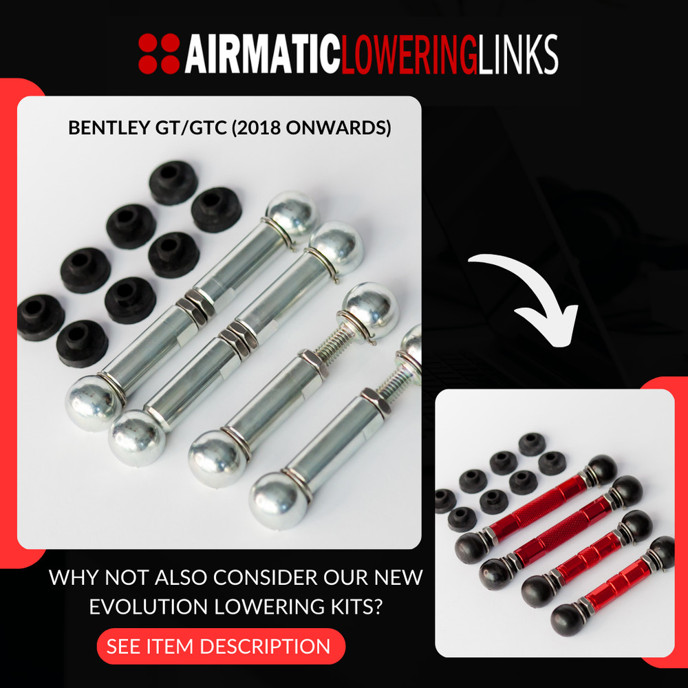 BENTLEY LOWERING LINKS - GT/C GEN3 (PREMIUM FULLY ADJUSTABLE LINKS) MODULE