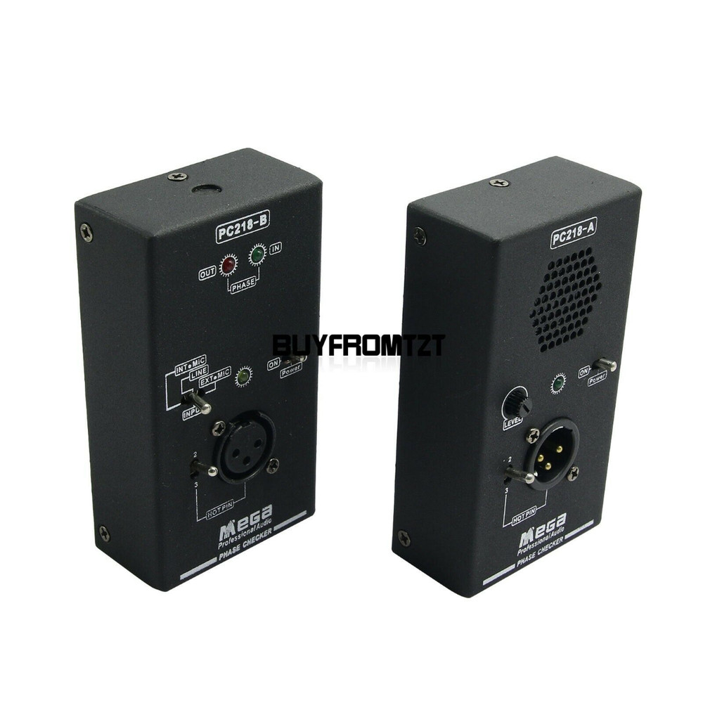 PC218 Microphone Sound Testing Phase Polarity Tester Checker Detector Speaker