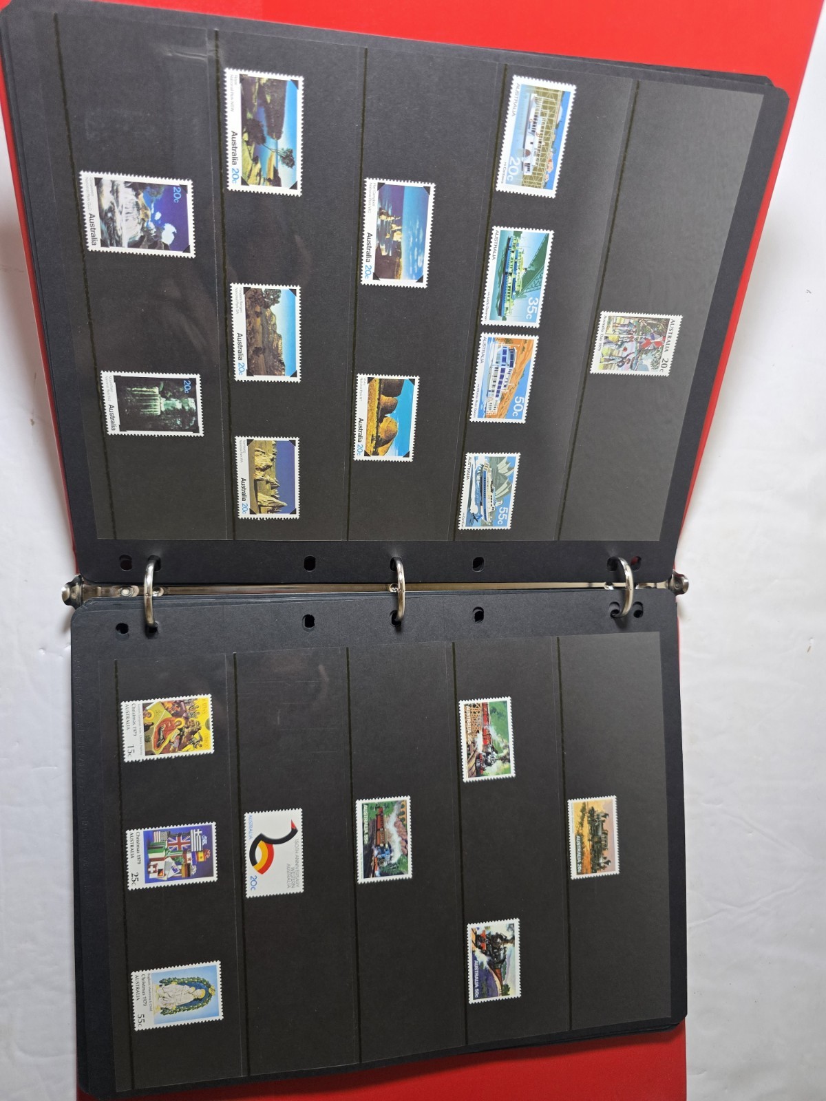 Joystamp: Australia Mint NH unique Stamps Album 1956 To 89 CV$356